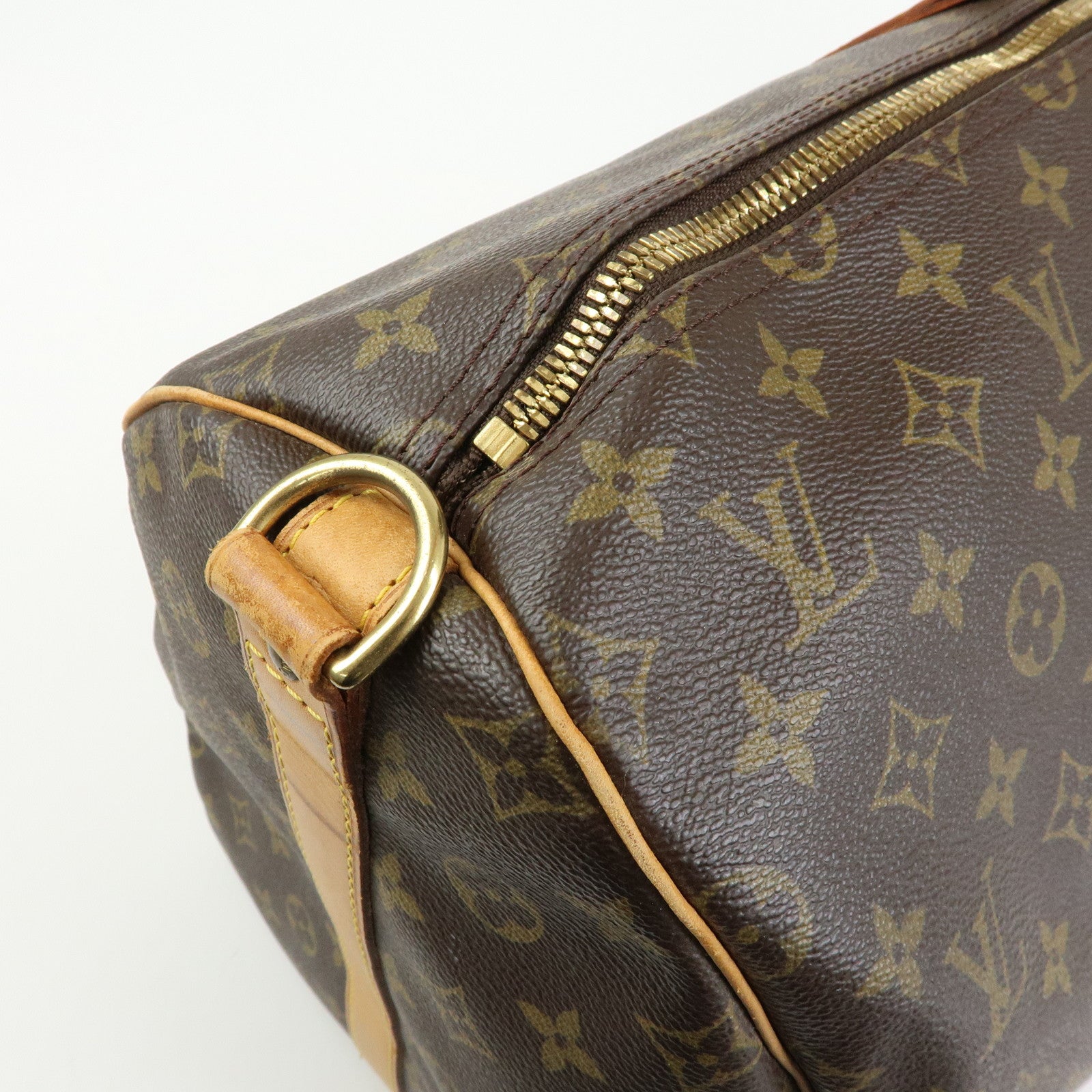 Louis Vuitton Monogram Keep All Bandouliere 55 Boston Bag M41414