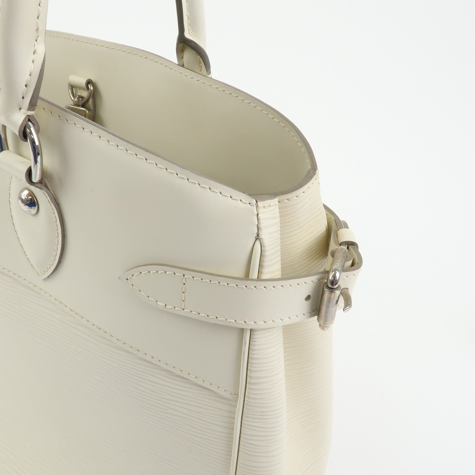 Louis Vuitton Epi Passy Hand Bag Tote Bag Ivoire Ivory M5926J