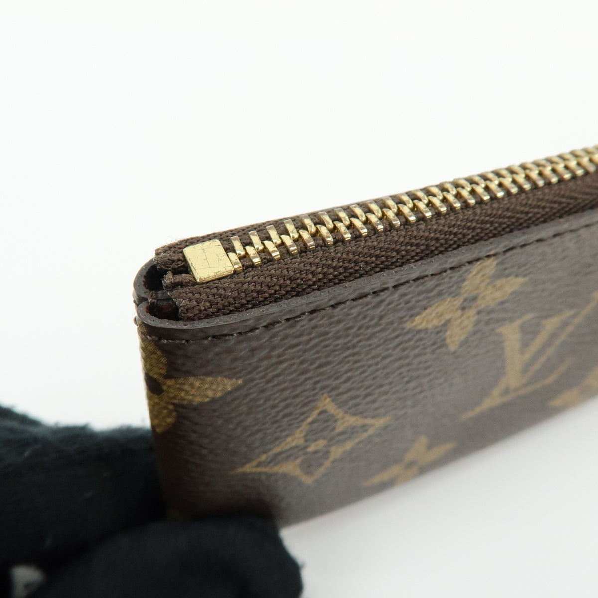 Louis Vuitton Monogram Pochette Cles Coin Case Key Case M62650