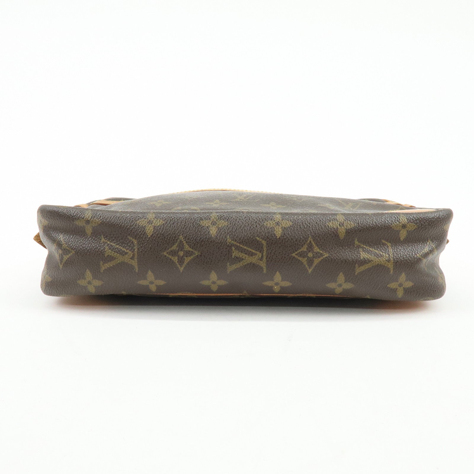 Louis Vuitton Monogram Compiegne 28 Pouch Clutch Bag Brown M51845