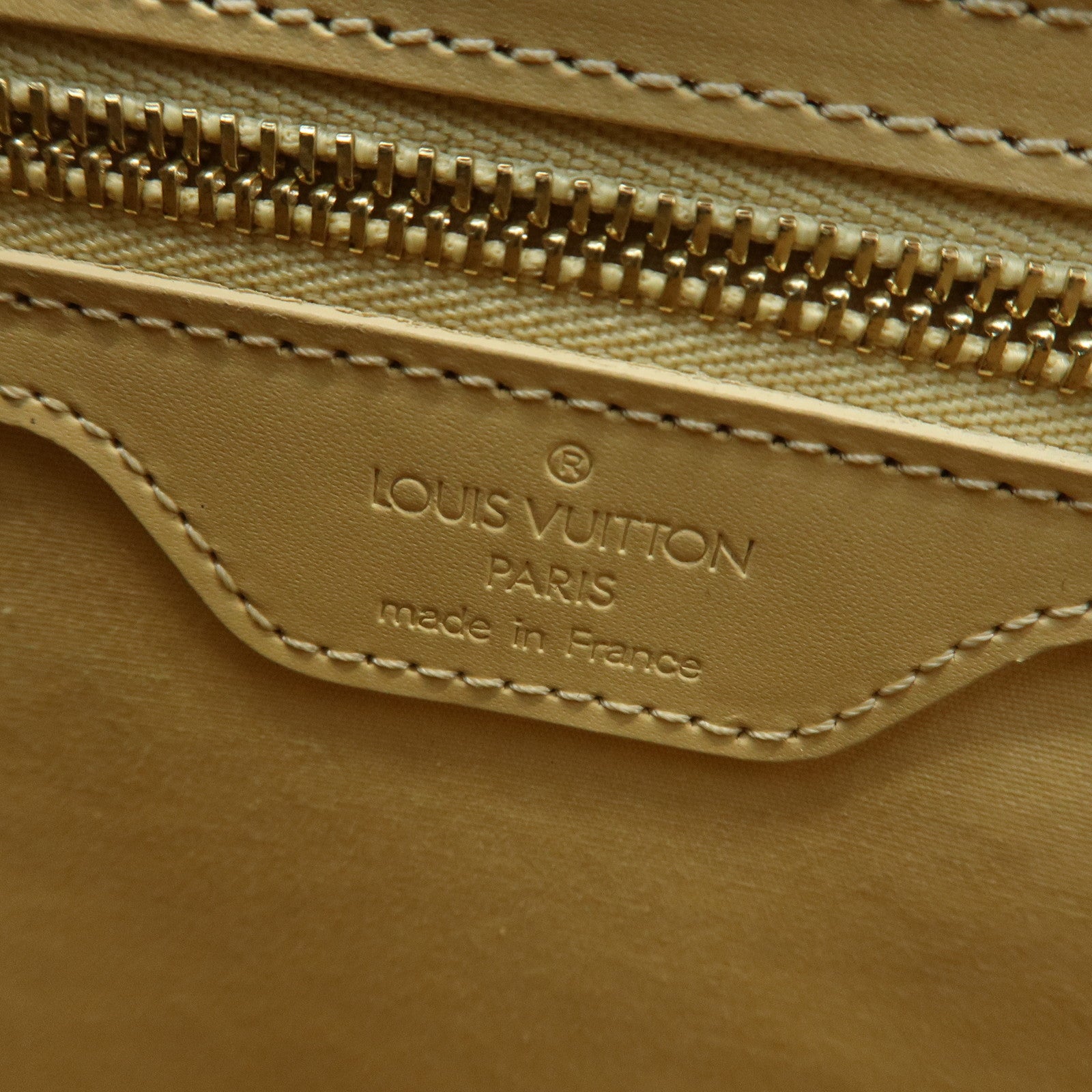 Louis Vuitton Epi Leather Saint Tropez Shoulder Tote Bag Vanilla