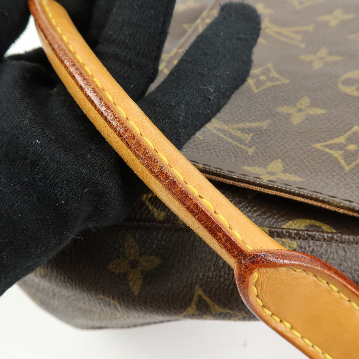 Louis Vuitton Monogram Mini Looping Shoulder Bag Brown M51147