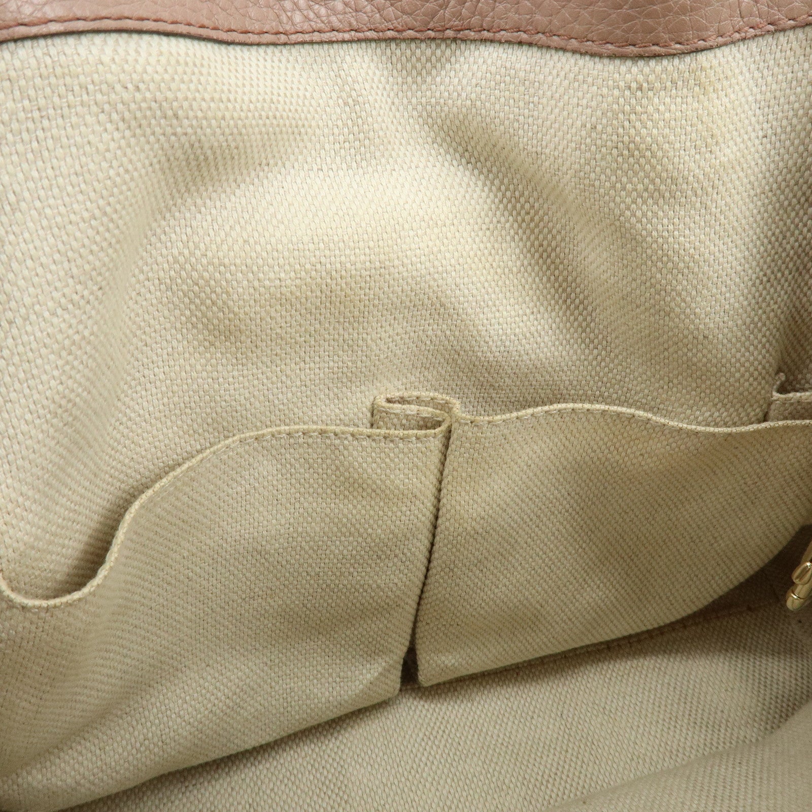 GUCCI SOHO Interlocking G 2Way Hand Bag Japan Limited Pink Beige 336751