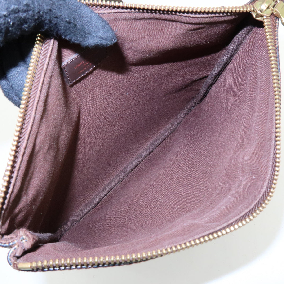 Louis Vuitton Damier Ebene Pochette Bosphore Shoulder Bag N51111