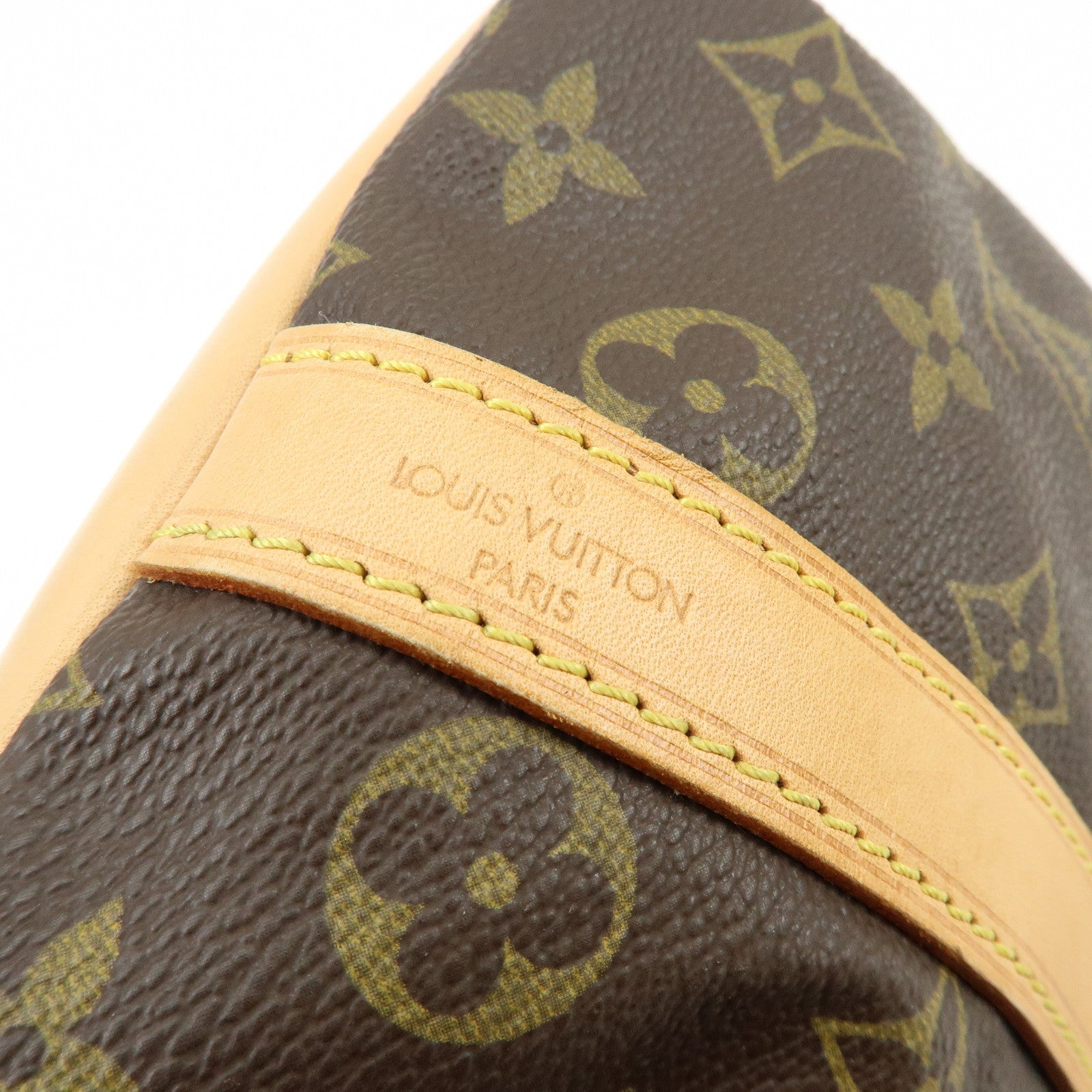 Louis Vuitton Monogram Petit Noe Shoulder Bag Brown M42226