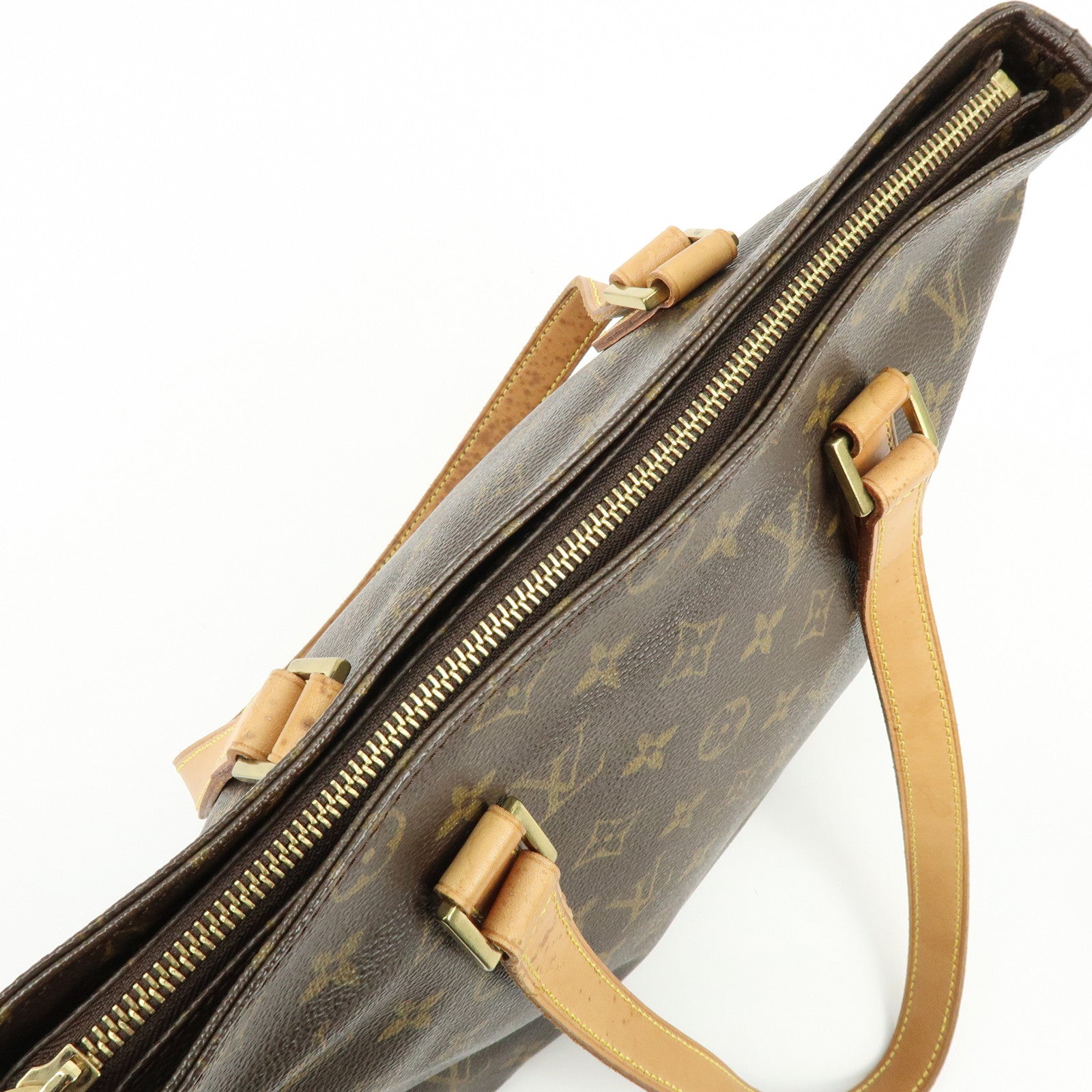 Louis Vuitton Monogram Cabas Piano Tote Bag Hand Bag M51148
