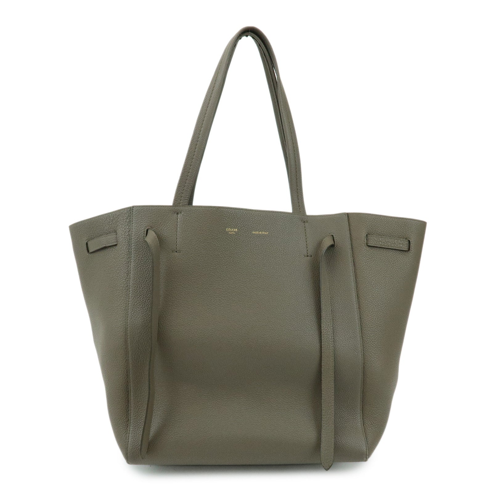 CELINE Cabas Phantom Soft Grained Calf Leather Medium Tote Bag