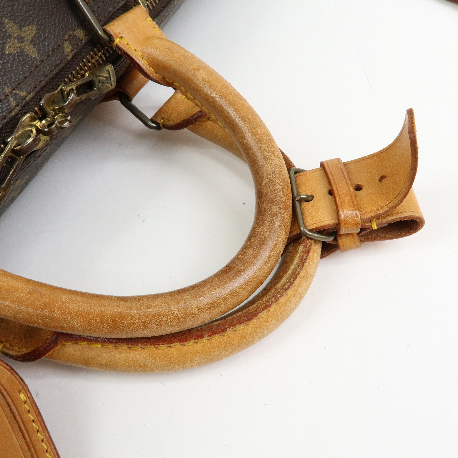 Louis Vuitton Keep All Bandouliere 55 Boston Bag Hand Bag Brown M41414