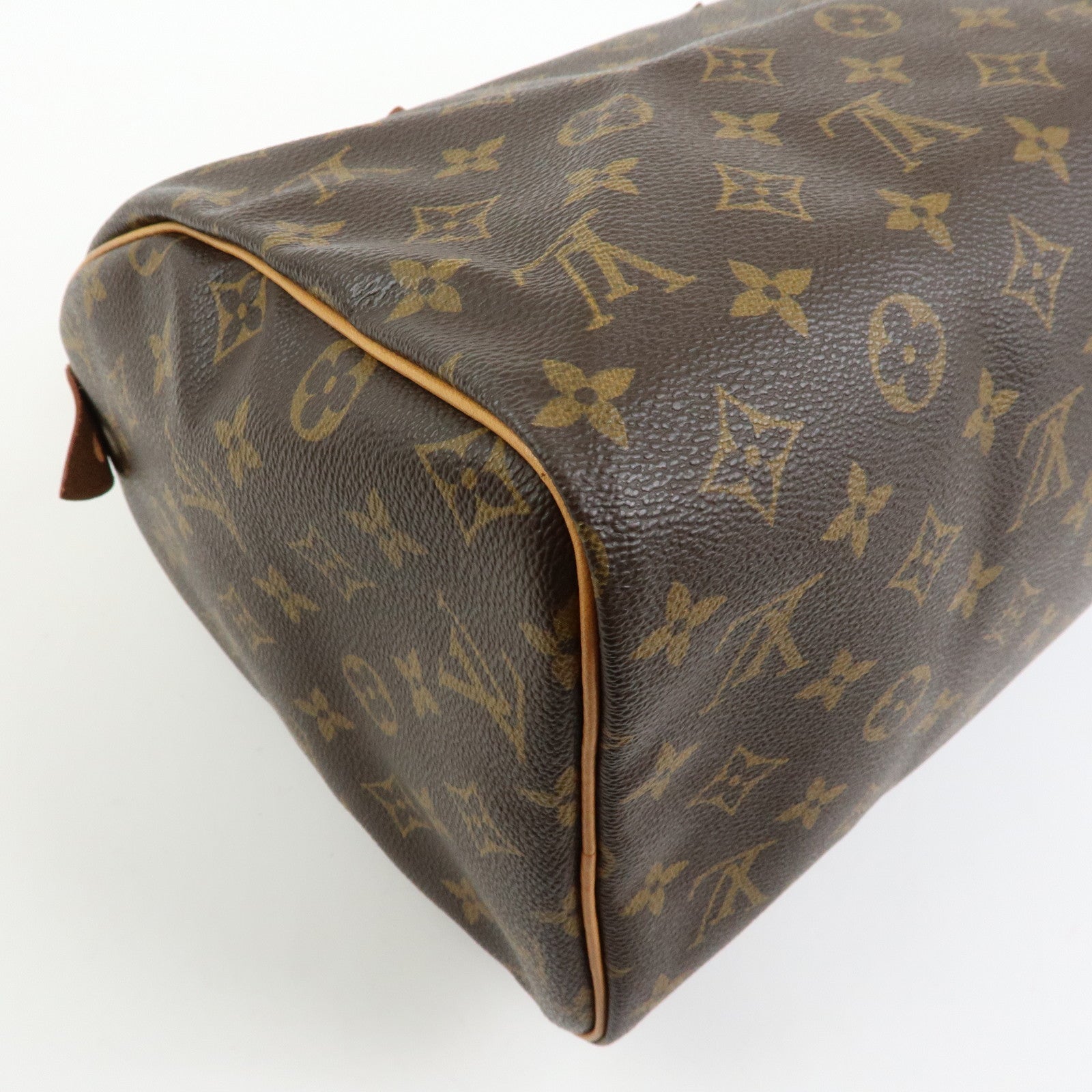 Louis Vuitton Monogram Speedy 30 Boston Bag Hand Bag Brown M41526