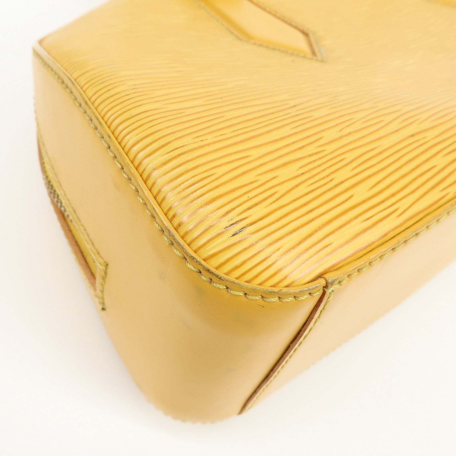 Louis Vuitton Epi Jasmine Hand Boston Bag Tassilli Yellow M52089