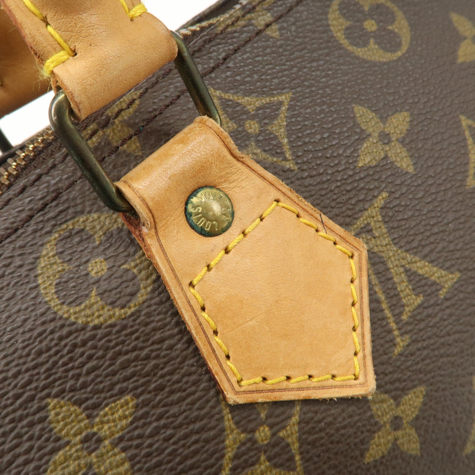 Louis Vuitton Monogram Speedy 30 Hand Bag Boston Bag M41526 Used