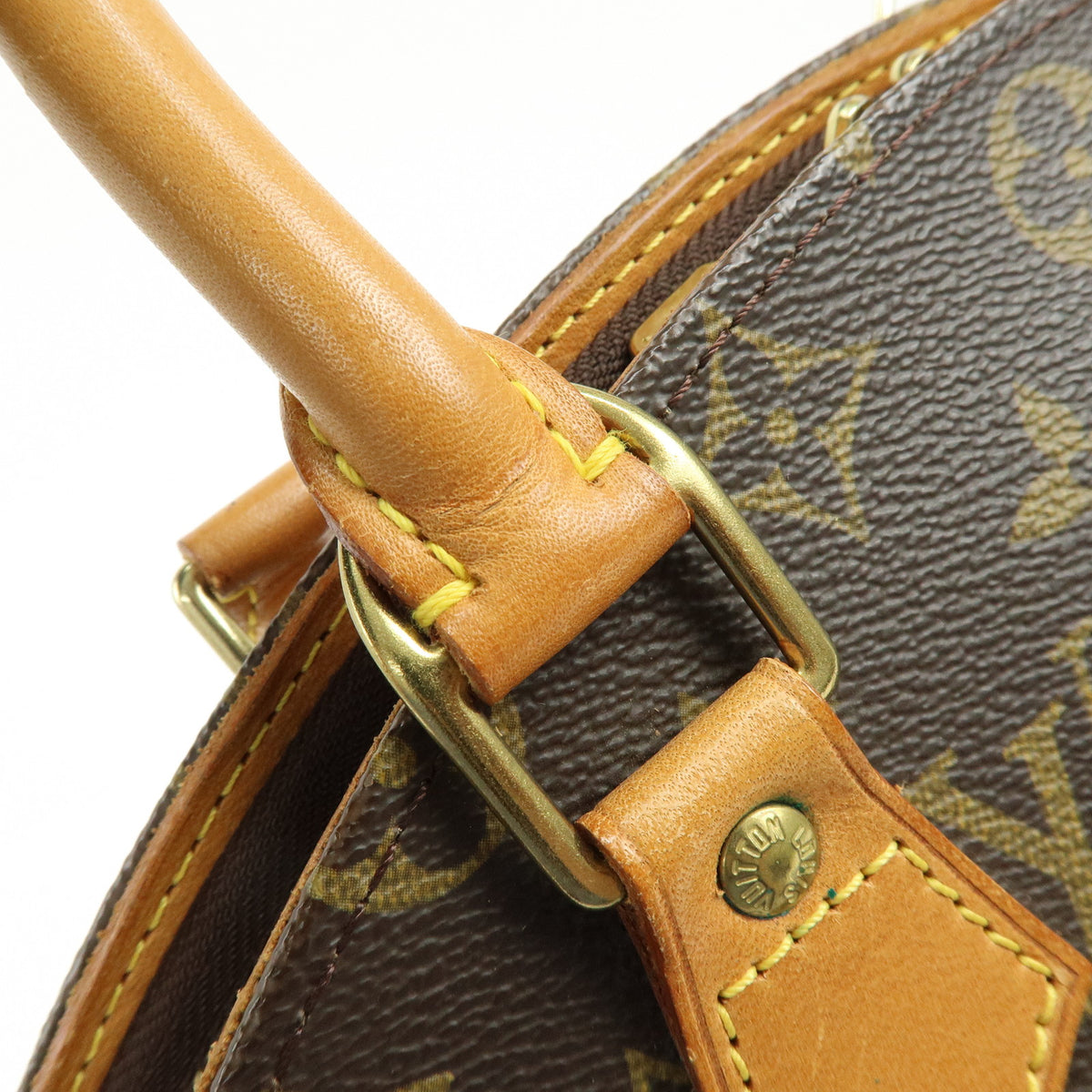 Louis Vuitton Monogram Ellipse MM Hand Bag Brown M51126