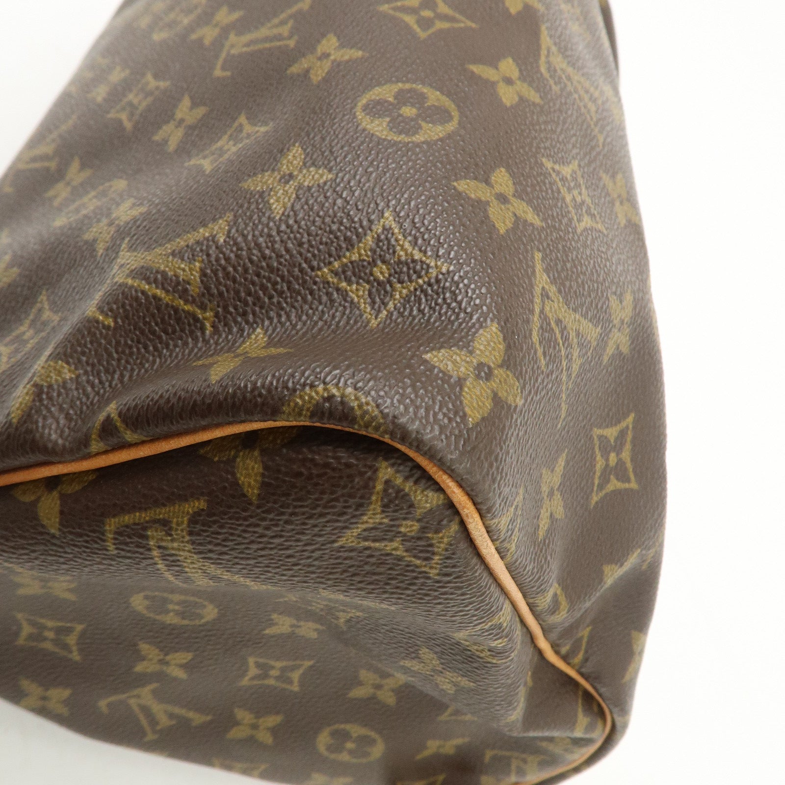 Louis Vuitton Monogram Speedy 30 Hand Bag Boston Bag M41526 Used