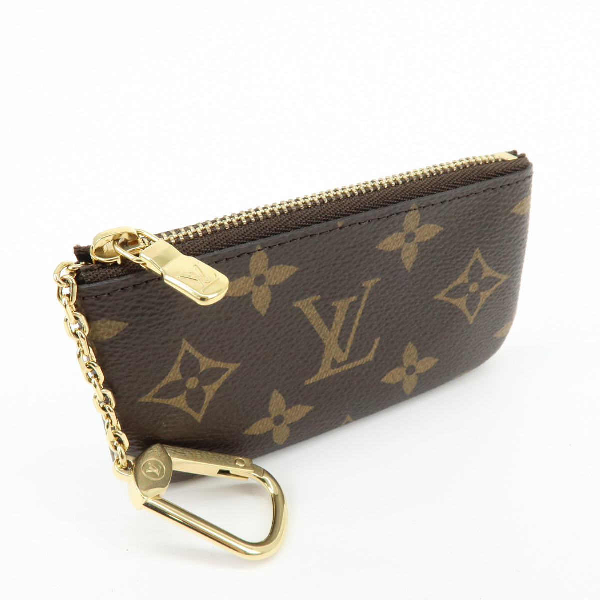 Louis Vuitton Monogram Pochette Cles Coin Case Key Case M62650
