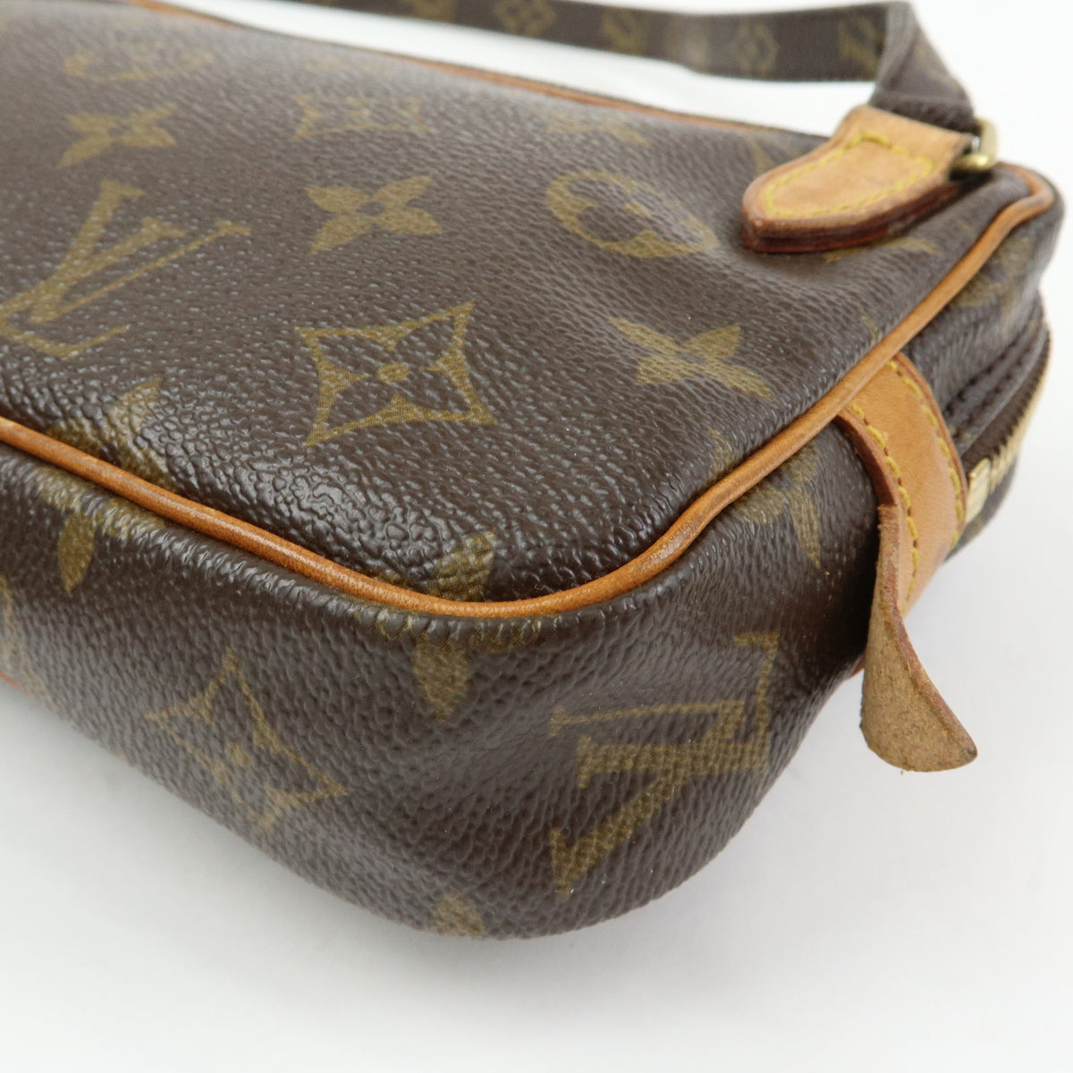 Louis Vuitton Monogram Pochette Marly Bandouliere Bag Brown M51828