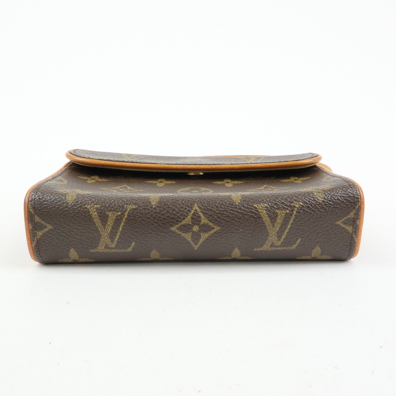 Louis Vuitton Monogram Pochette Florentine Waist Bag Belt XS M51855