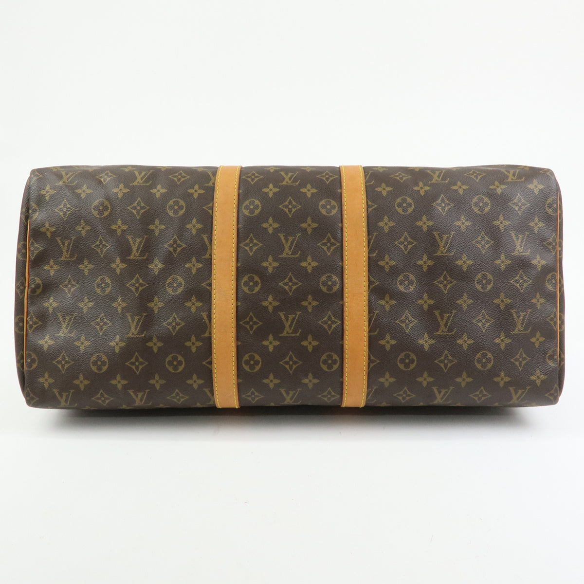 Louis Vuitton Monogram Keep All 55 Boston Bag Brown M41424