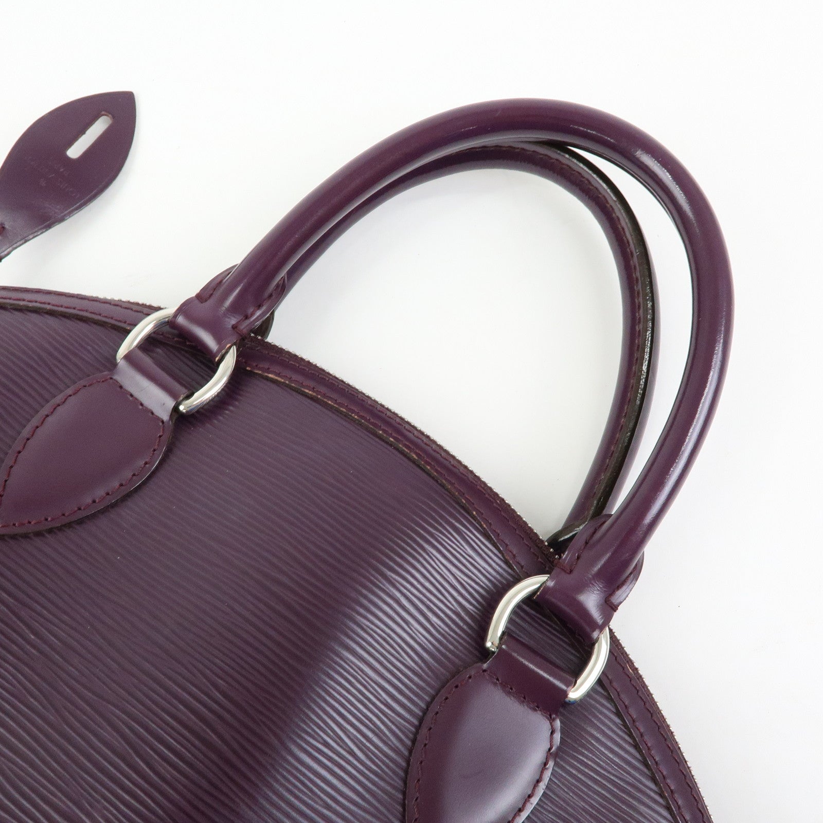 Louis Vuitton Epi Lockit PM Tote Bag Hand Bag Cassis M4229K