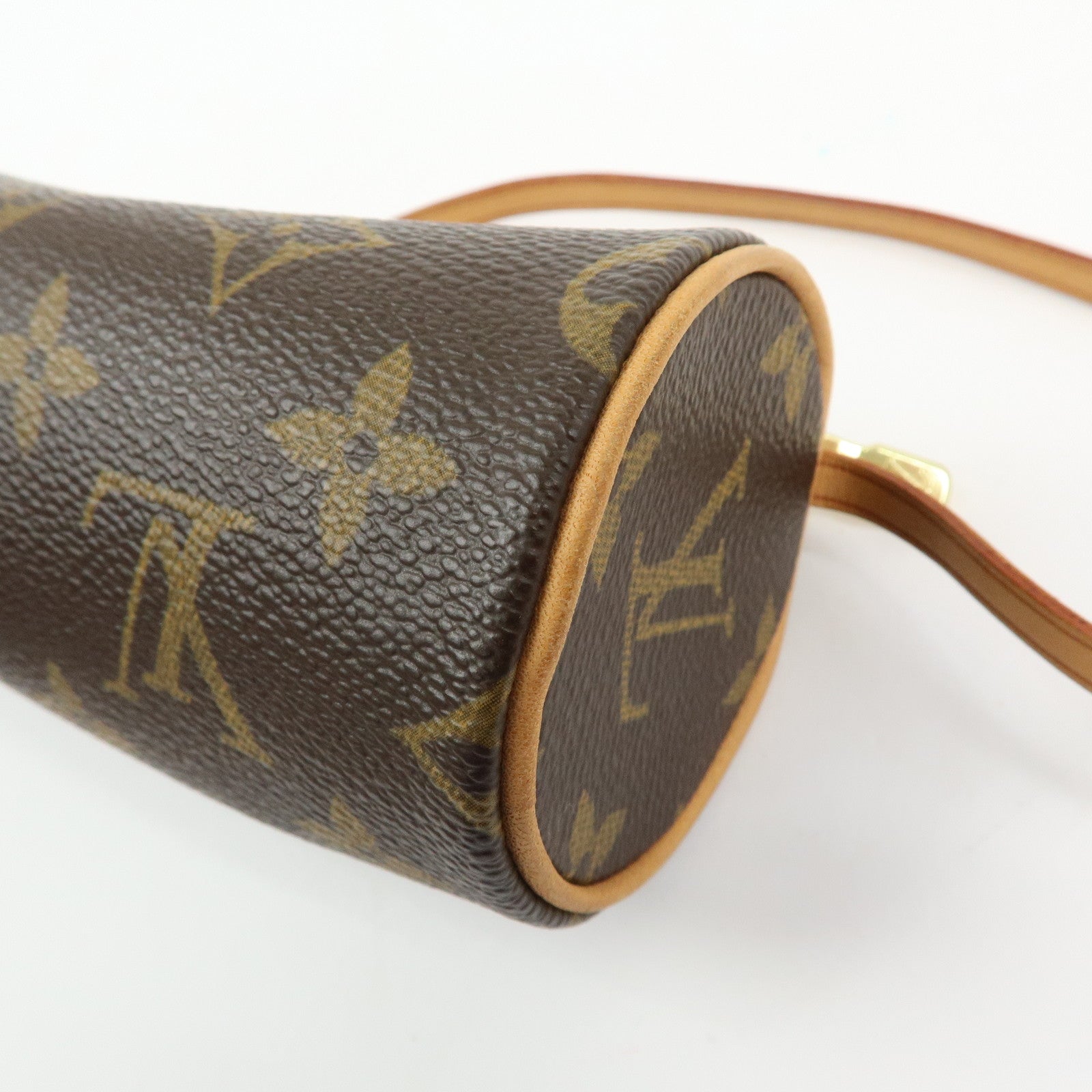 Louis Vuitton Monogram Mini Pouch for Papillon Bag Brown