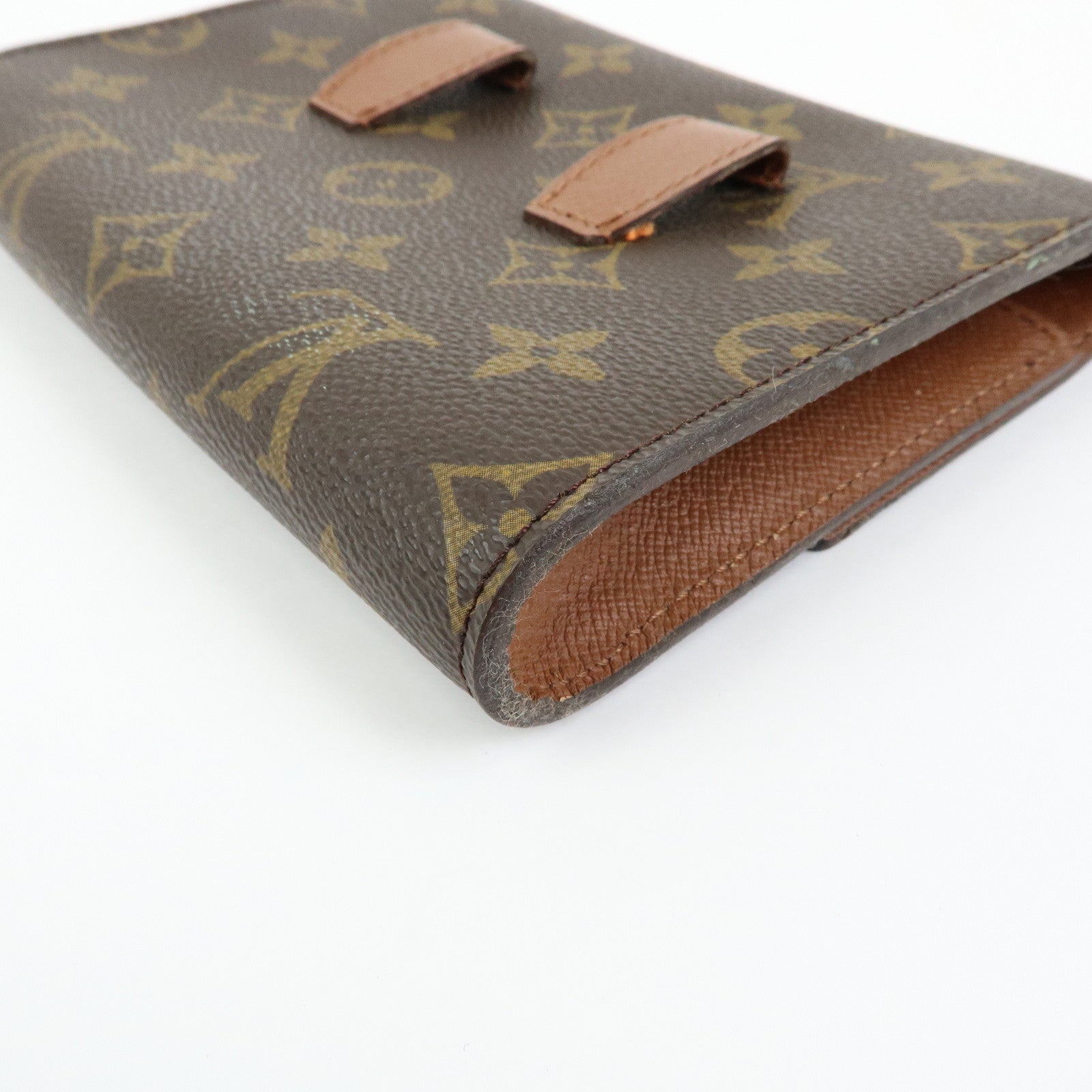 Louis Vuitton Monogram Pochette Arche Canvas Waist Bag Brown M51975