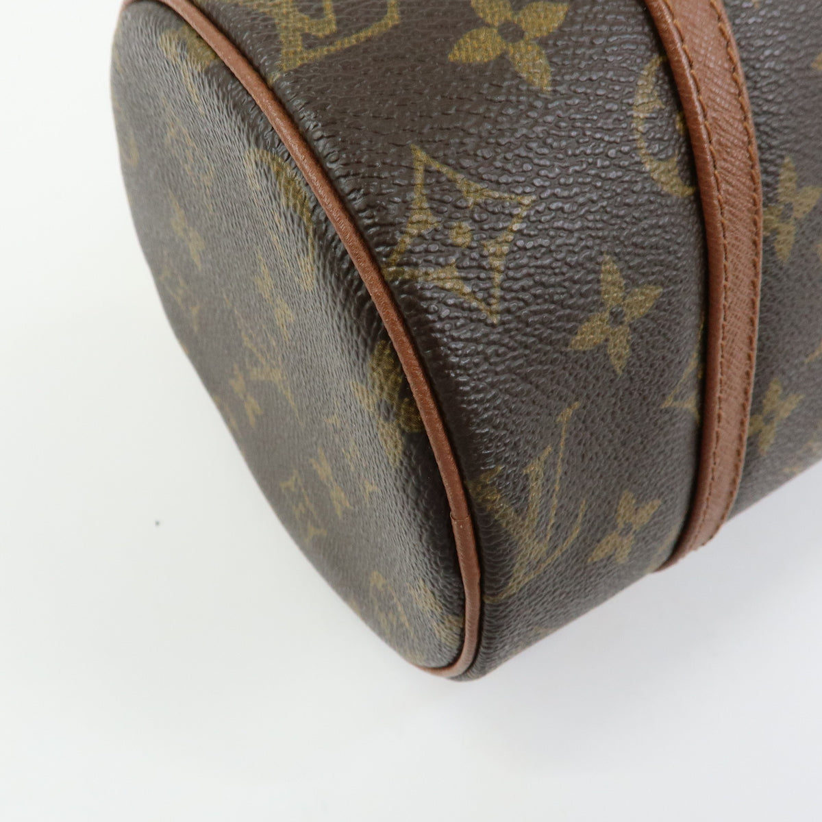 Louis Vuitton Monogram Papillon 26 Hand Bag Brown M51366