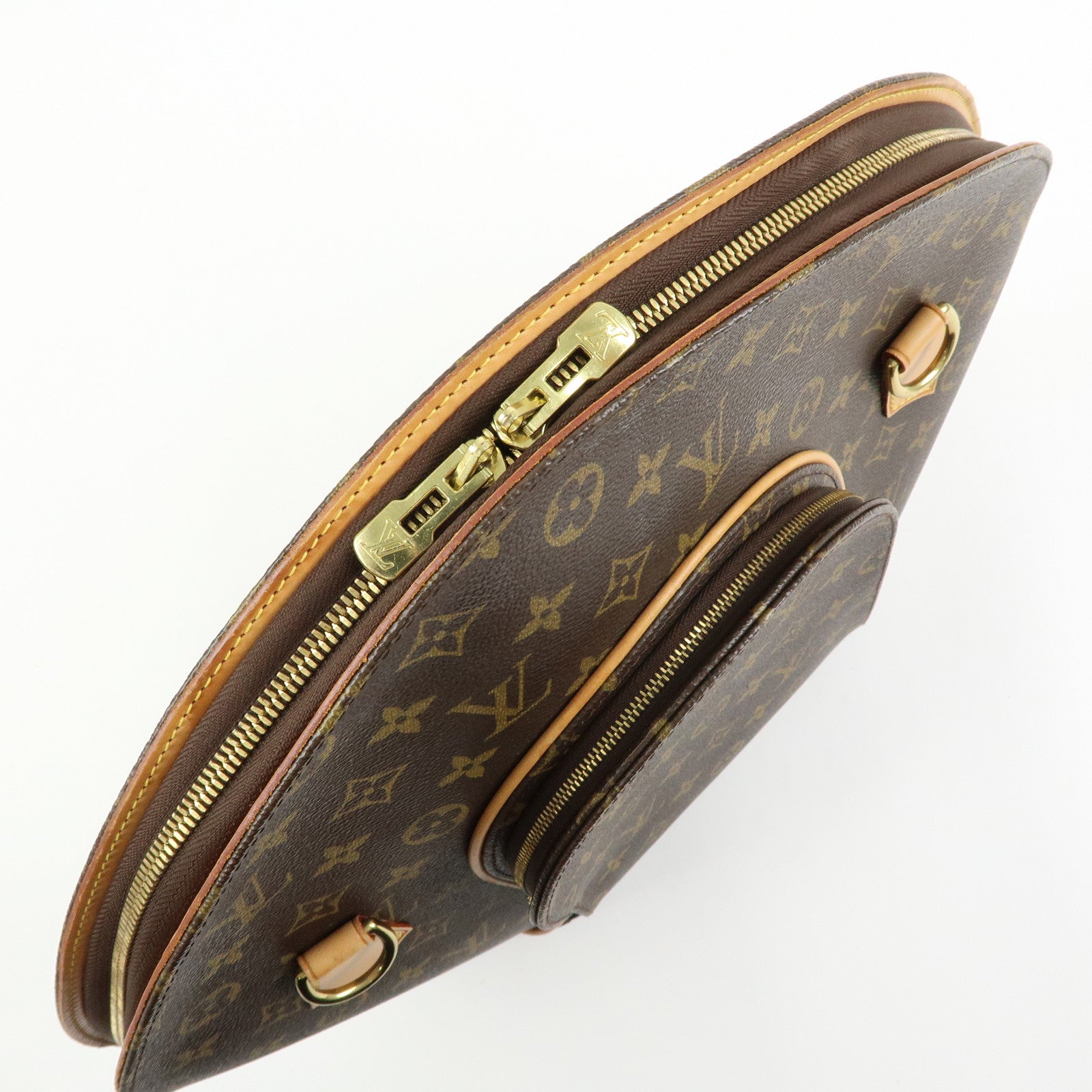 Louis Vuitton Monogram Ellipse Shopping Shoulder Bag Brown M51128