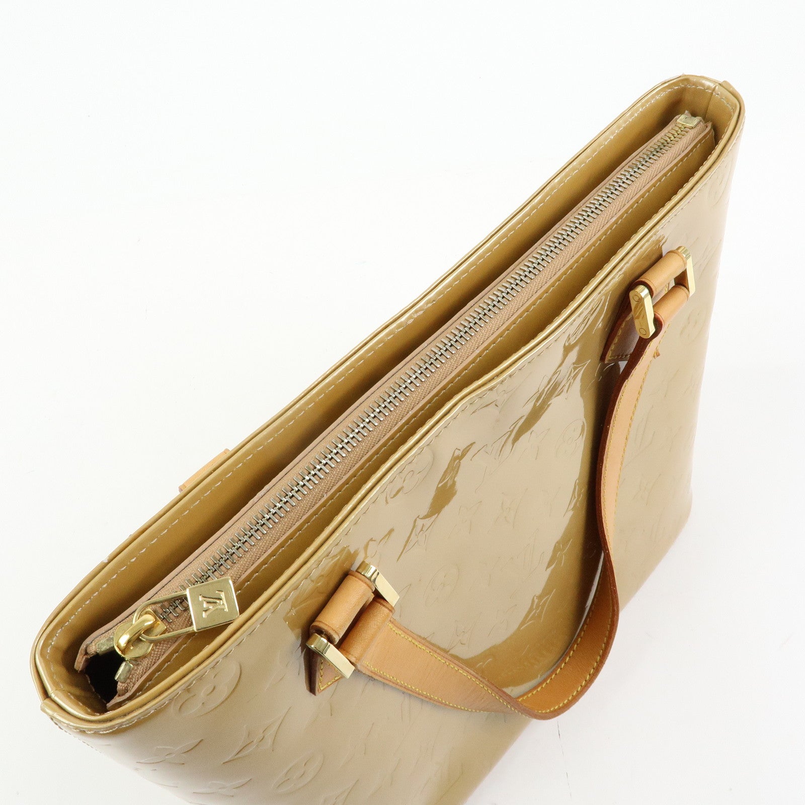 Louis Vuitton Monogram Vernis Houston Noisette Tote Bag M91340