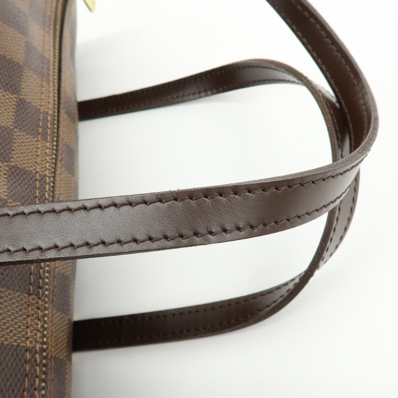 Louis Vuitton Damier Ebene Papillon 26 Hand Bag Brown N51304
