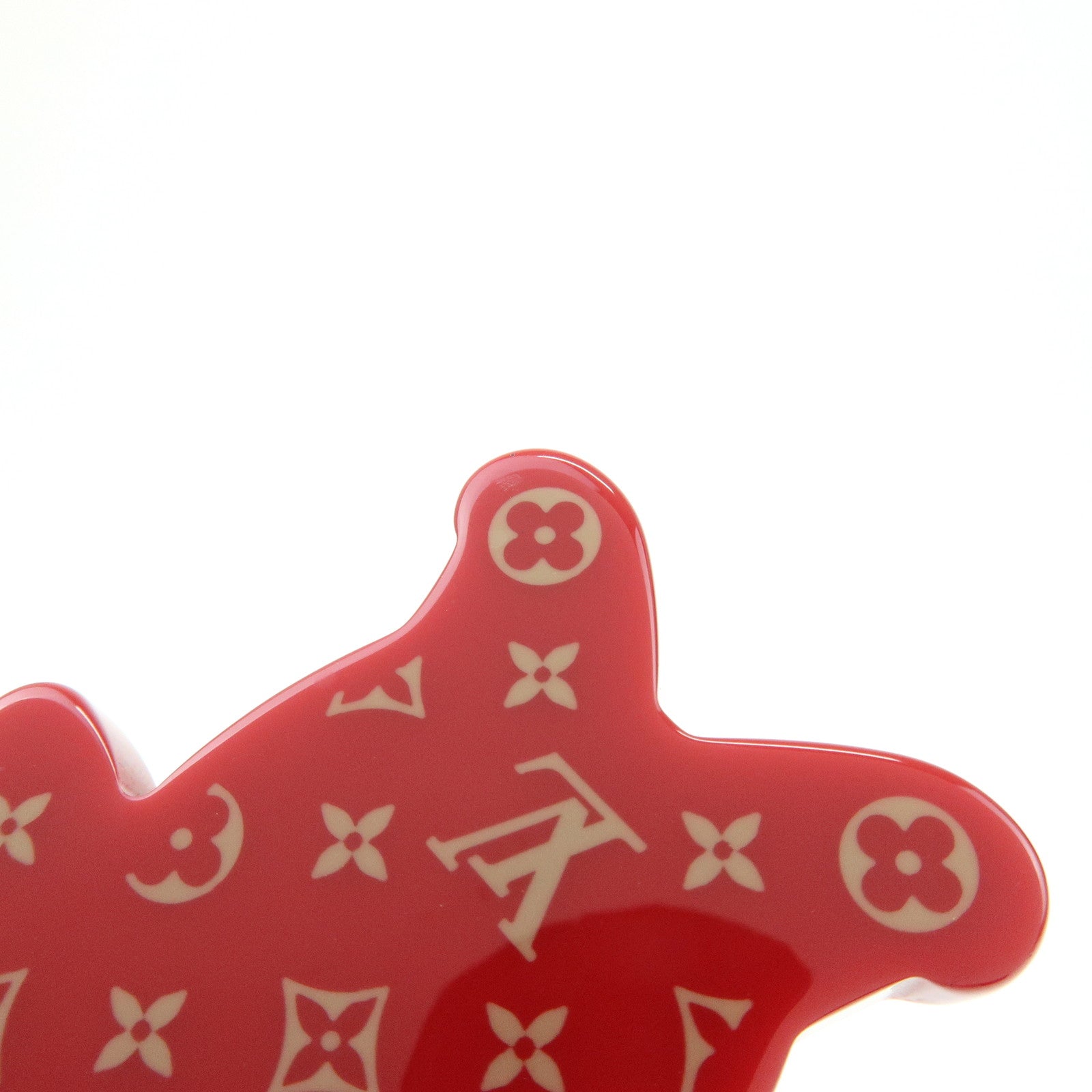 Louis Vuitton Monogram Plastic Broche Nunnours Teddy Bear M64939