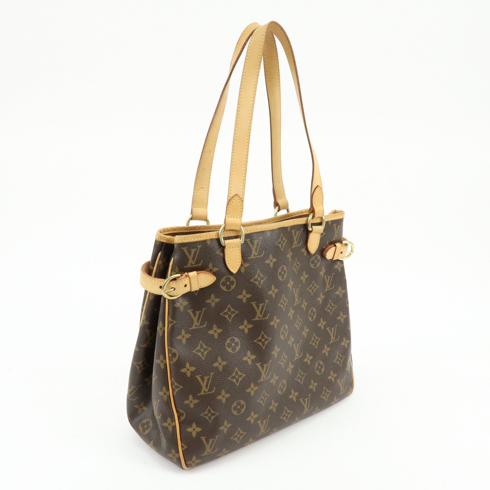 Louis Vuitton Monogram Batignolles Vertical Tote Bag Brown M51153