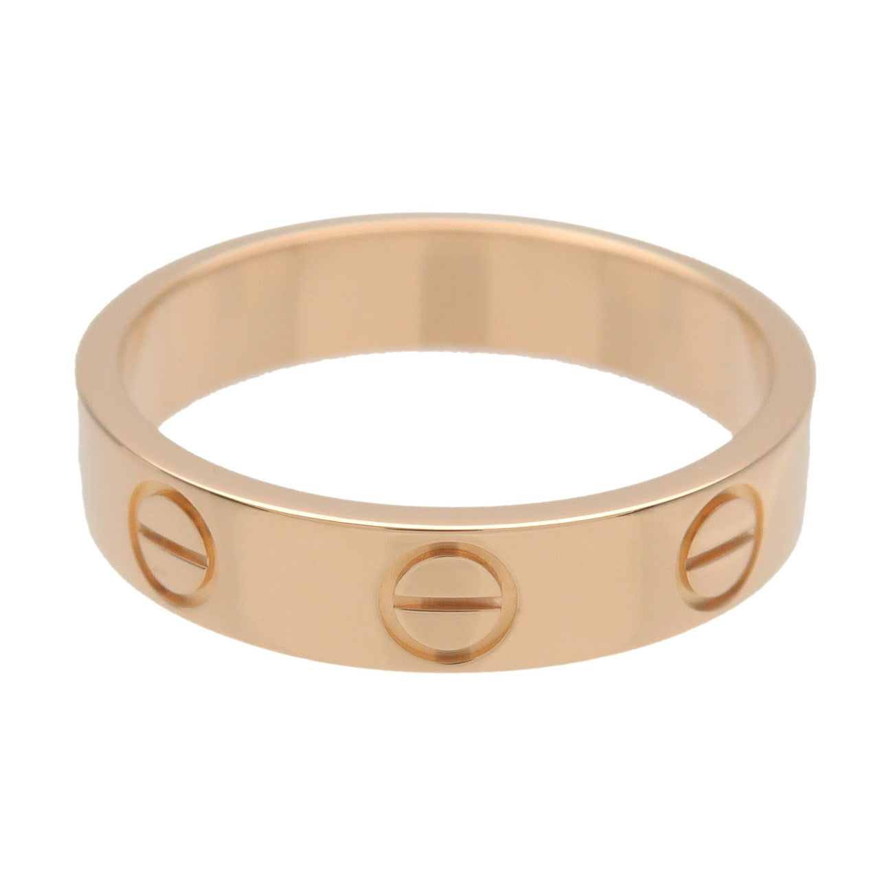 Cartier Mini Love Ring K18 750YG #46 US3.75 EU46 HK7.5