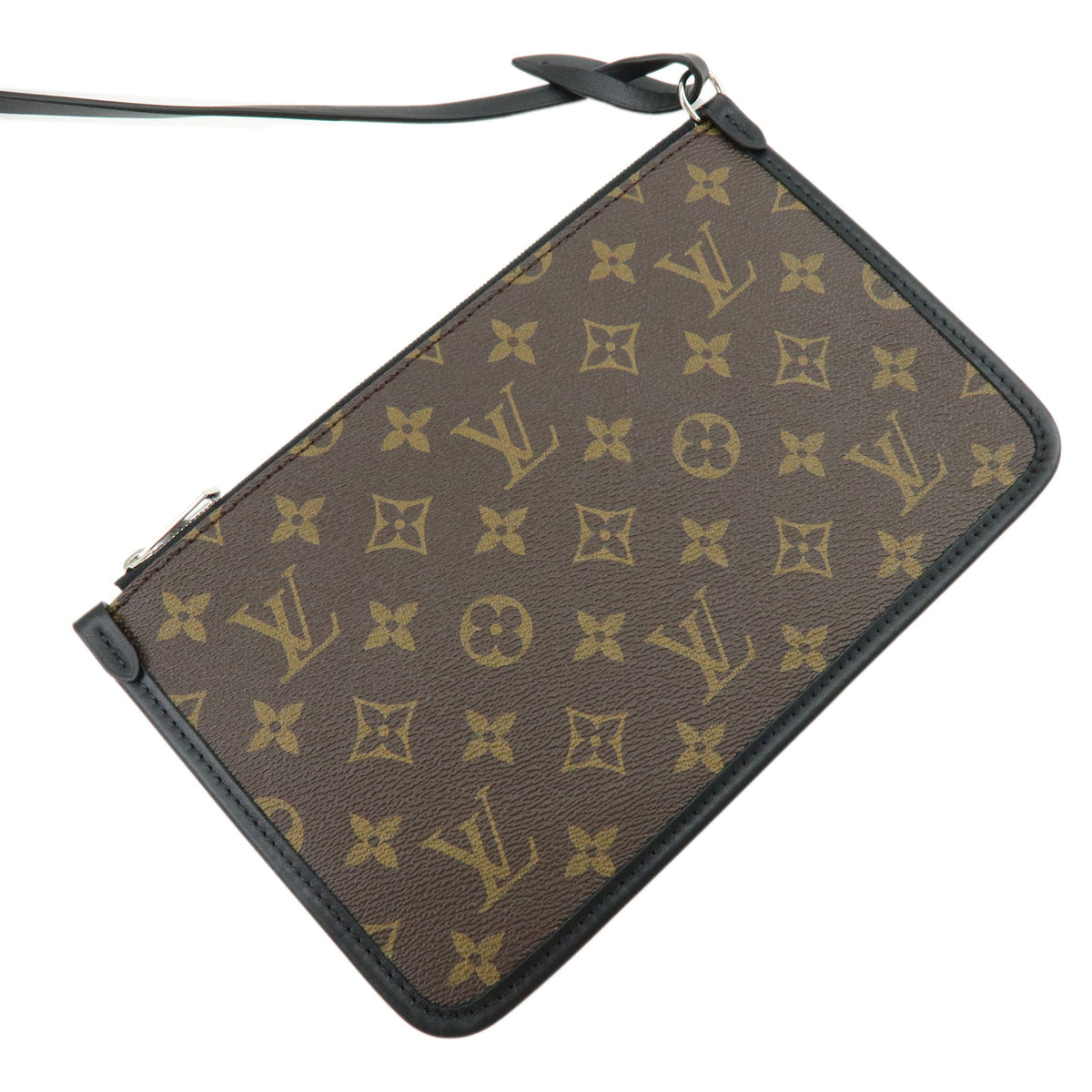 Louis Vuitton Monogram CarryAll Vibe MM Lamb Skin Shoulder Bag M25143