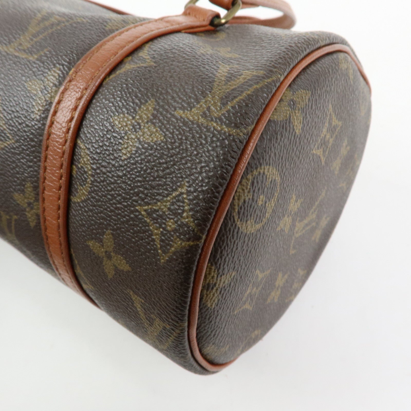 Louis Vuitton Monogram Papillon 26 Hand Bag Brown M51366