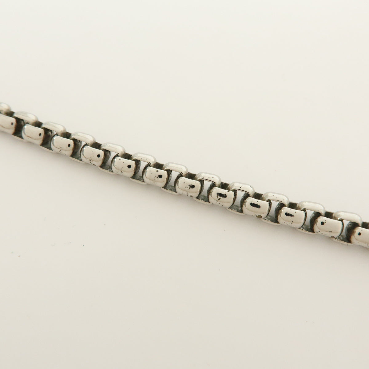 Louis Vuitton Monogram Eclips Metal Chain Bracelet Silver M62592