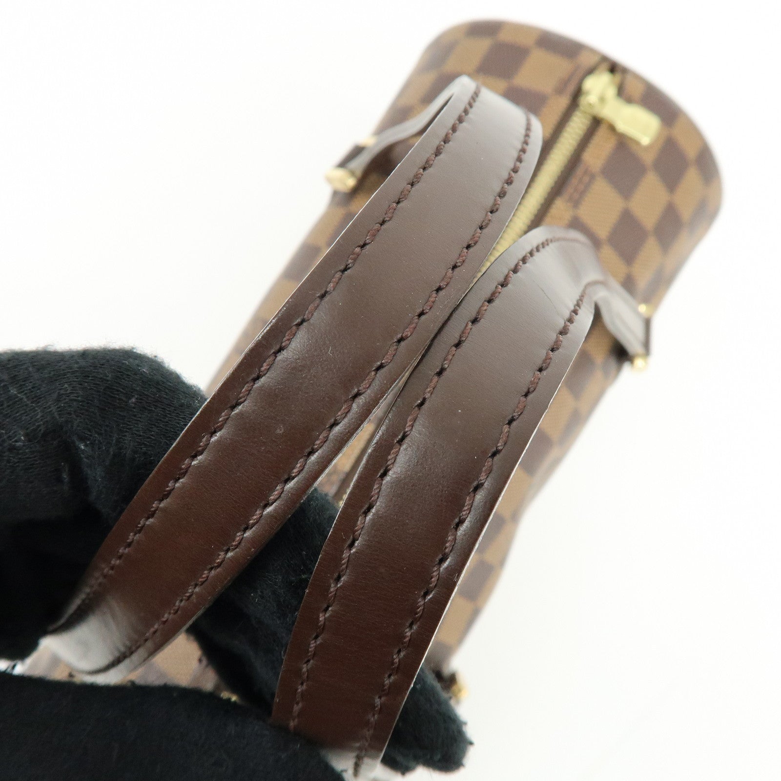 Louis Vuitton Damier Ebene Papillon 30 Hand Bag Brown N51303
