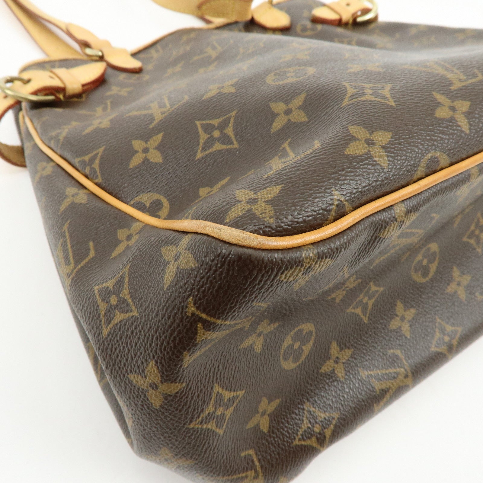 Louis Vuitton Monogram Batignolles Vertical Tote Bag Brown M51153