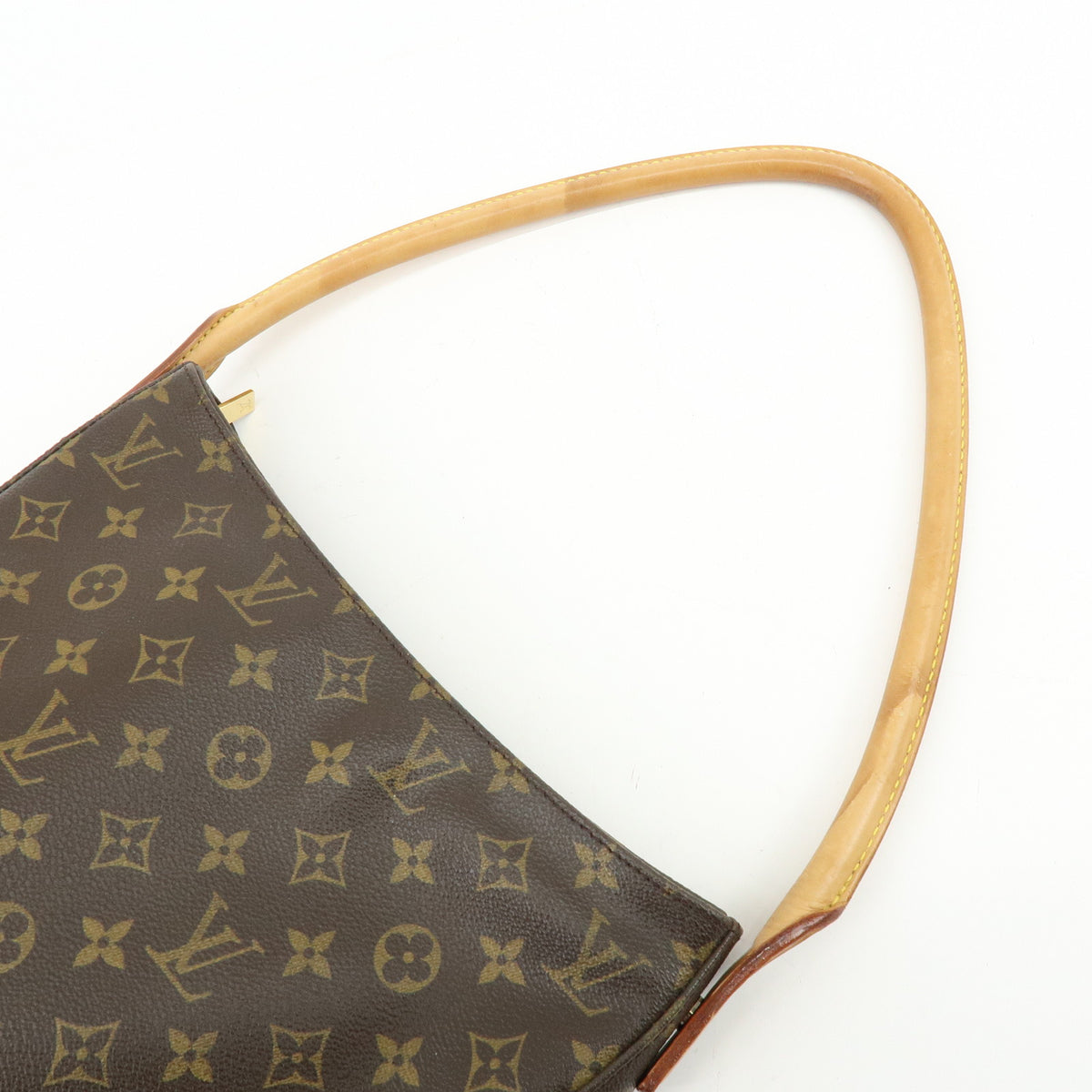 Louis Vuitton Monogram Looping GM Shoulder Bag Brown M51145