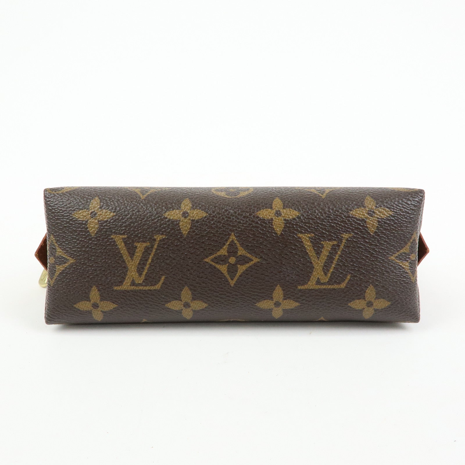 Louis Vuitton Monogram Pochette Cosmetic PM Pouch Brown M47515