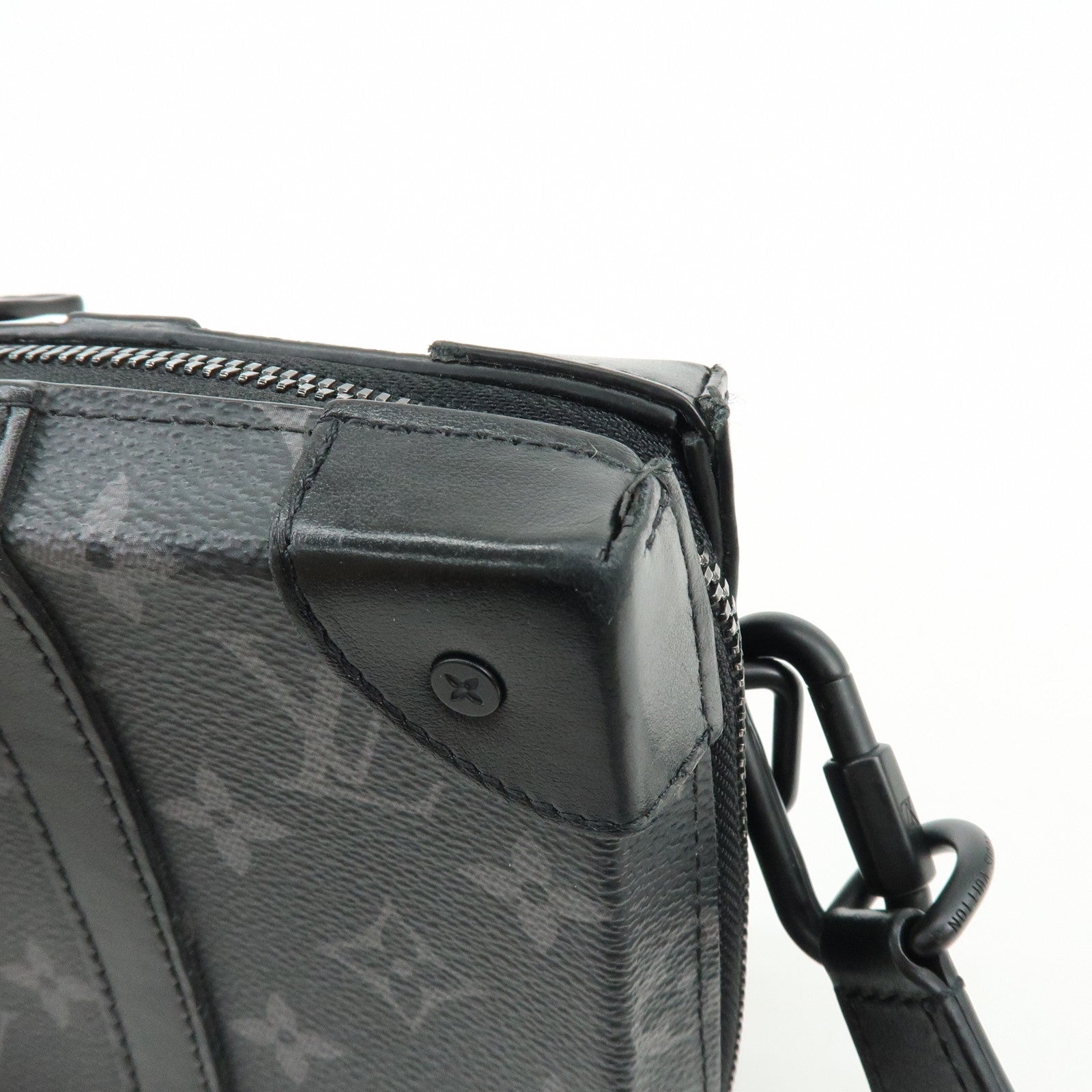 Louis Vuitton Monogram Eclipse Soft Trunk Wallet Shoulder Bag M69838