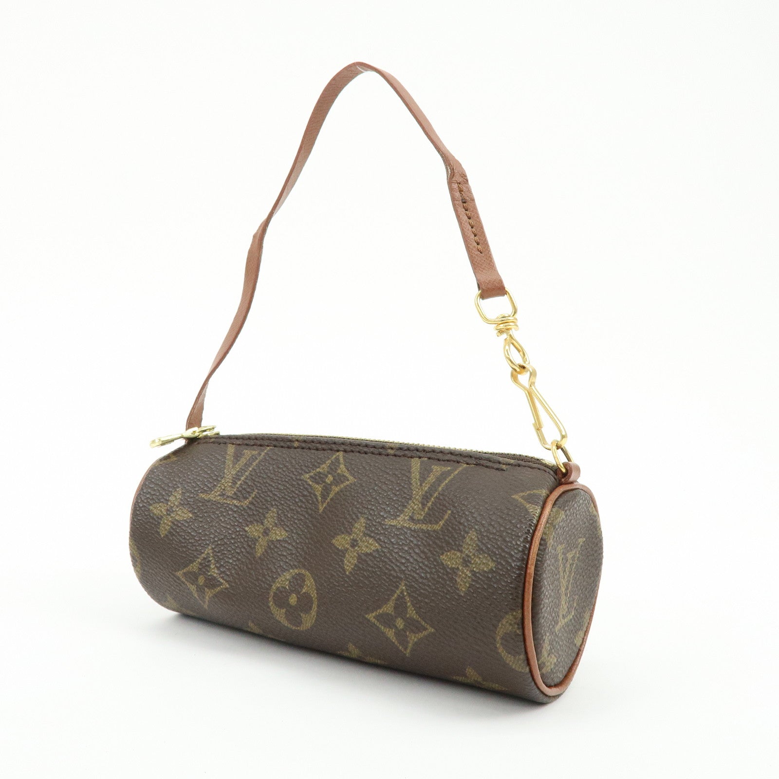Louis Vuitton Monogram Mini Pouch for Papillon Bag Brown