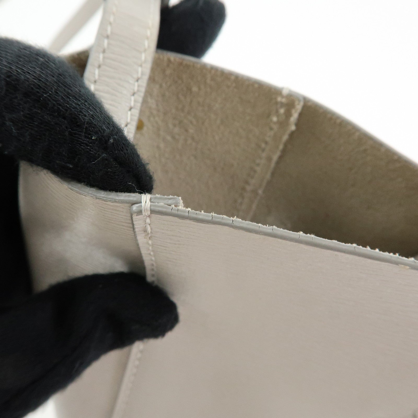 Celine Small Vertical Cabas Small Leather 2Way Hand Bag Shoulder Bag