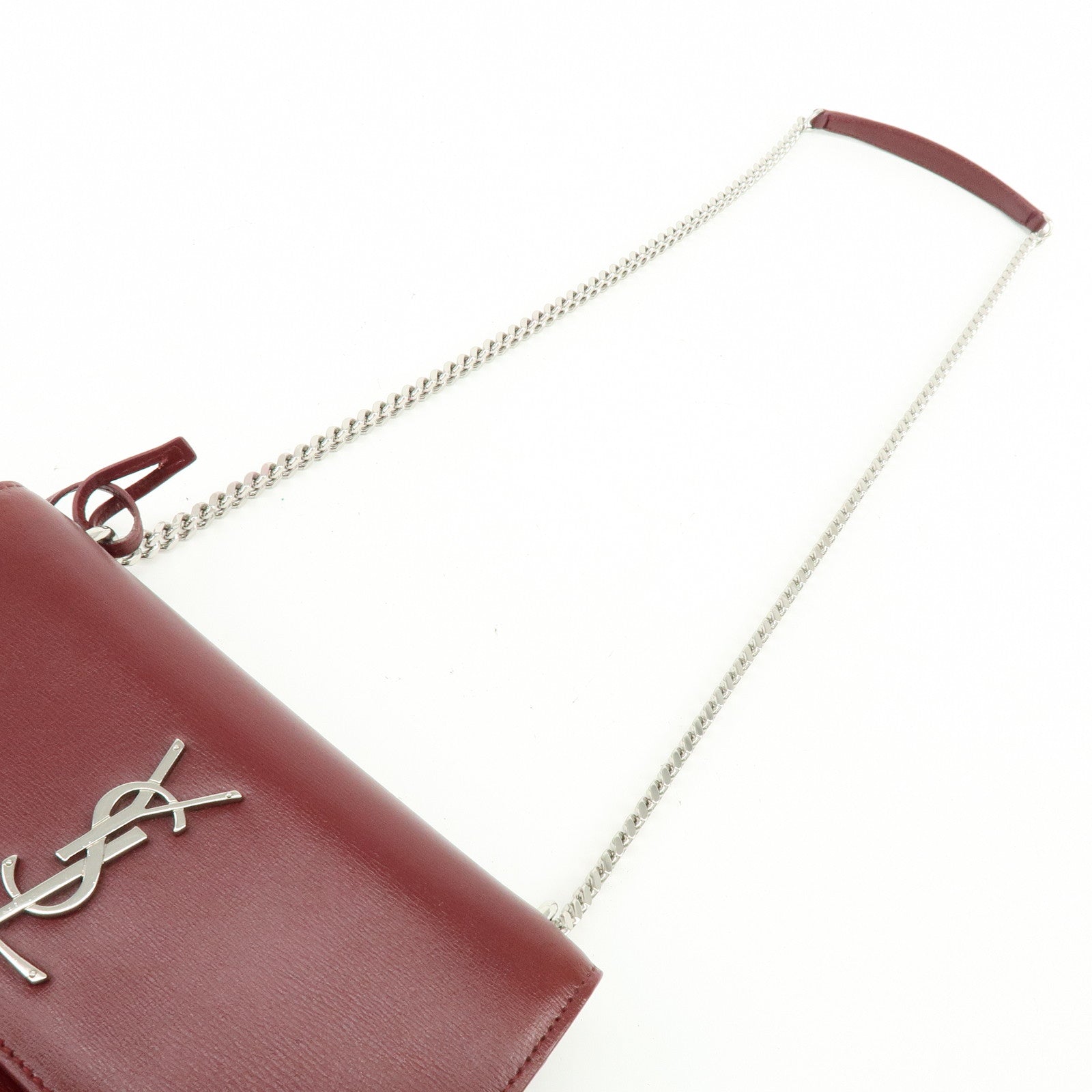 SAINT LAURENT PARIS Cassandra Sunset Medium Leather Shoulder Bag 442906