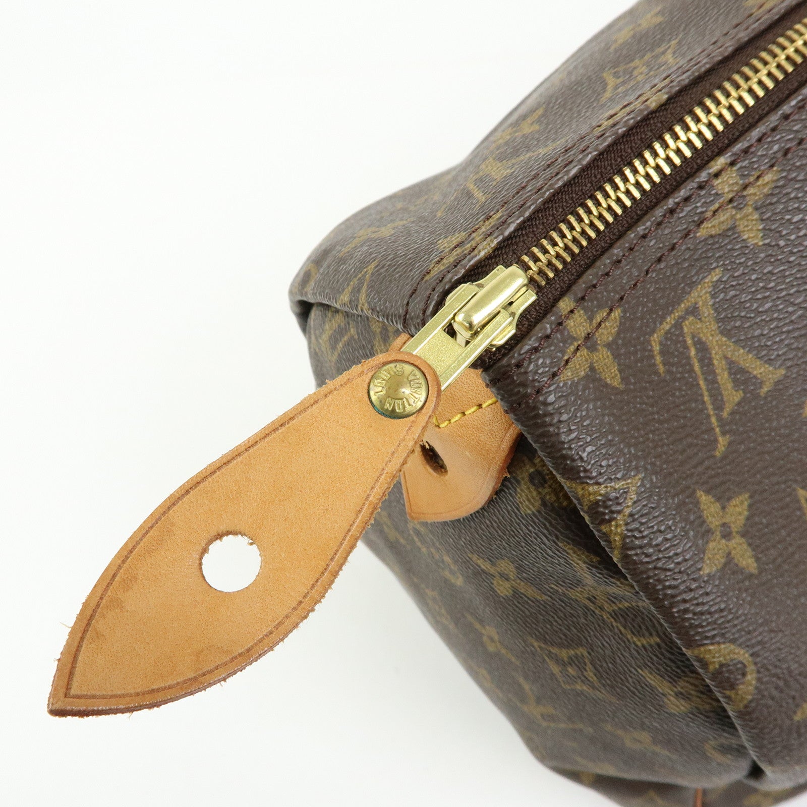 Louis Vuitton Monogram Speedy 40 Hand Bag Boston Bag Brown M41522