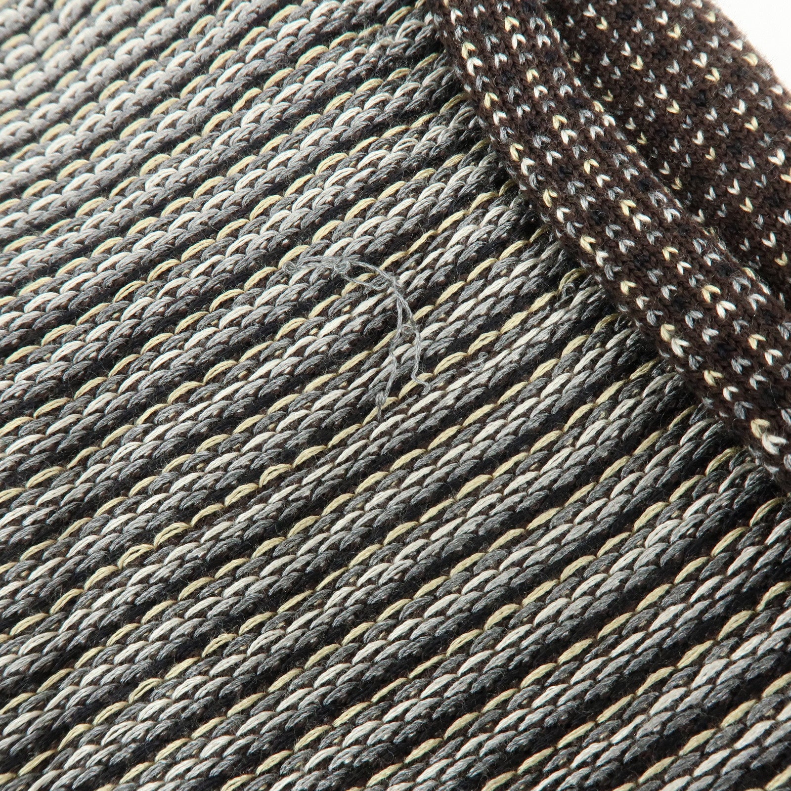 Louis Vuitton Taiga Takahashi Wool Silk Scarf Stole Dark Brown