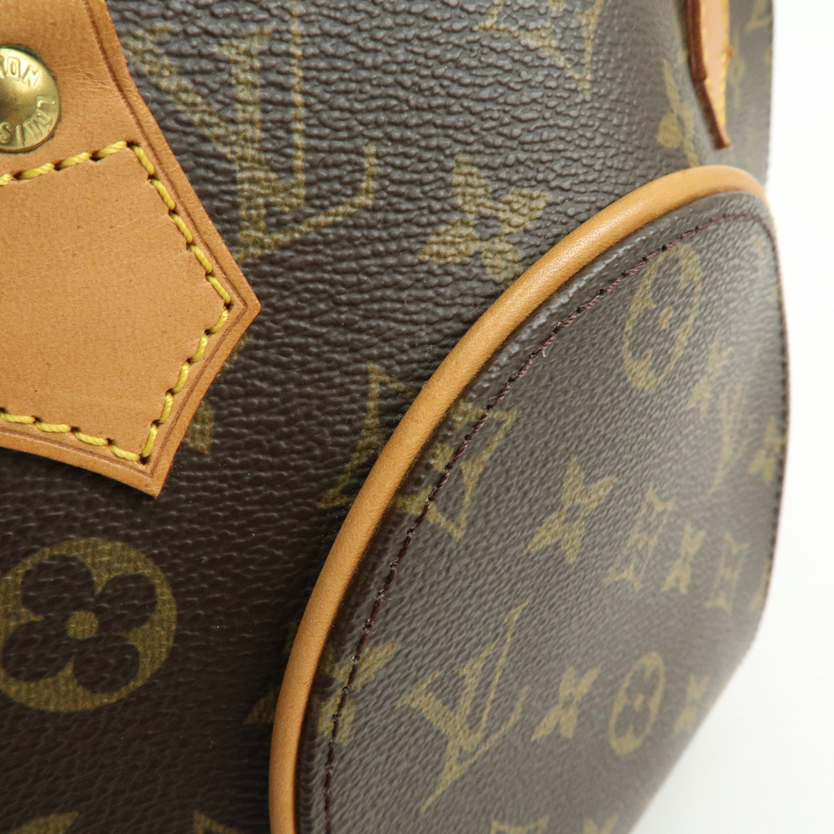 Louis Vuitton Monogram Ellipse PM Hand Bag Brown M51127