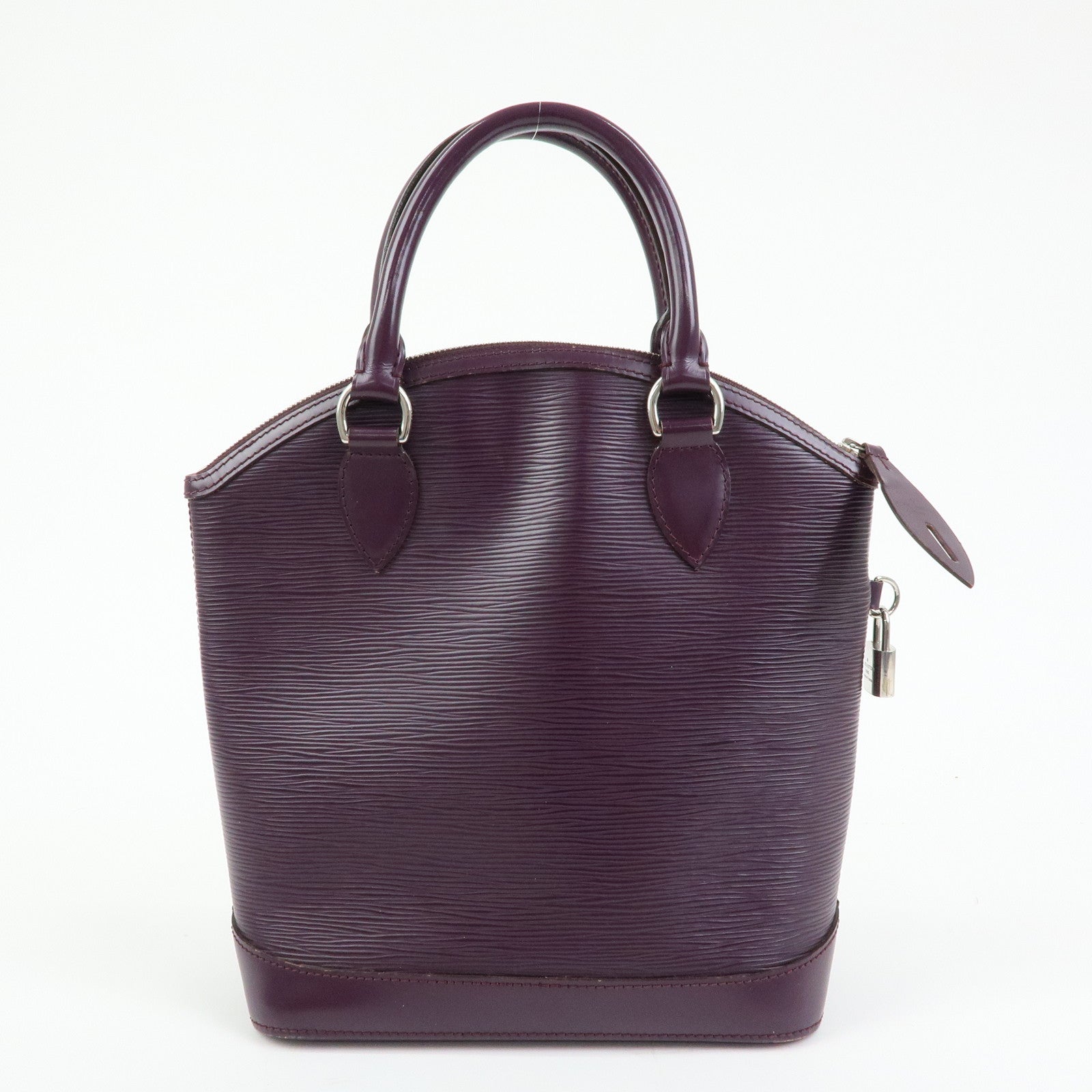 Louis Vuitton Epi Lockit PM Tote Bag Hand Bag Cassis M4229K