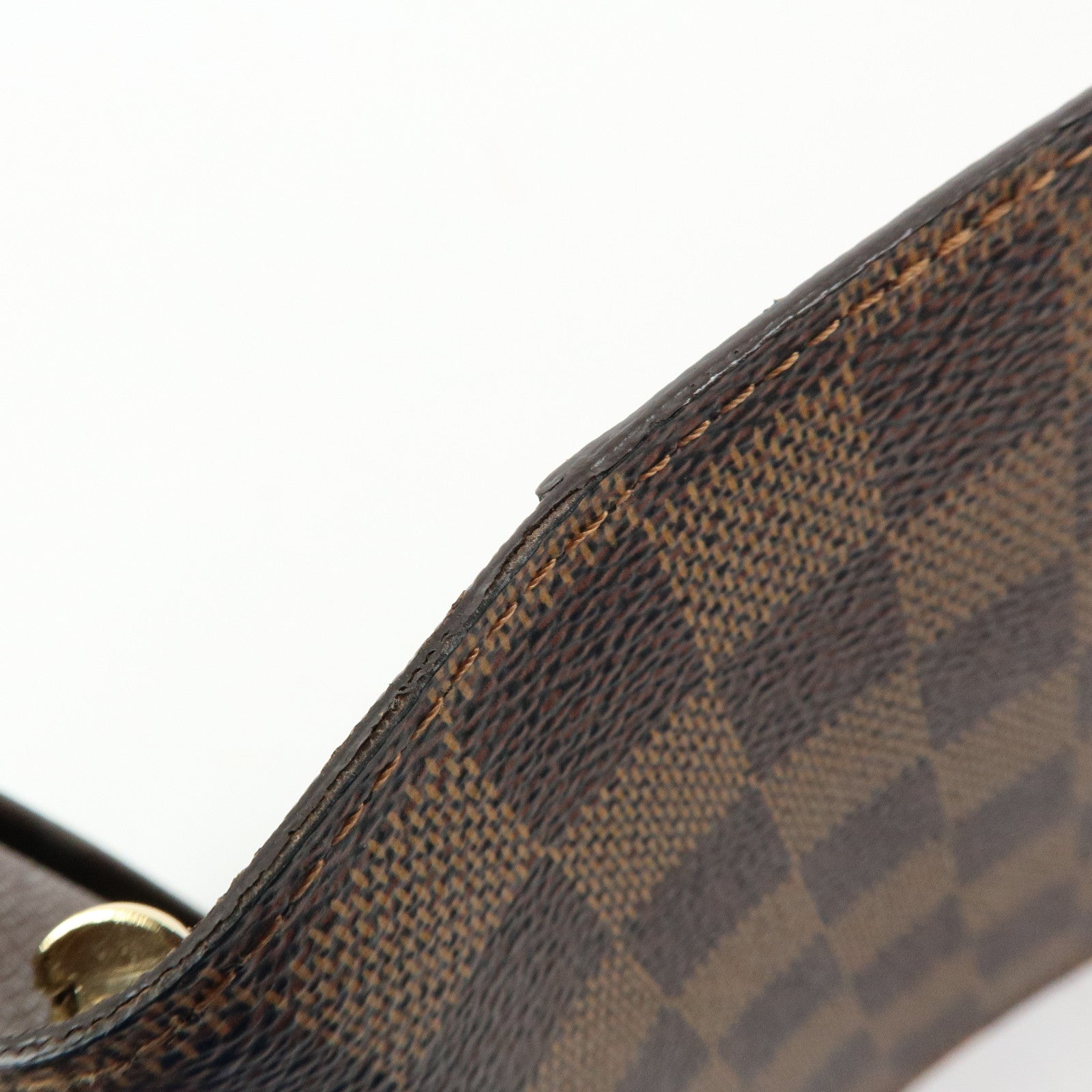 Louis Vuitton Damier Agenda PM Planner Cover Brown R20700
