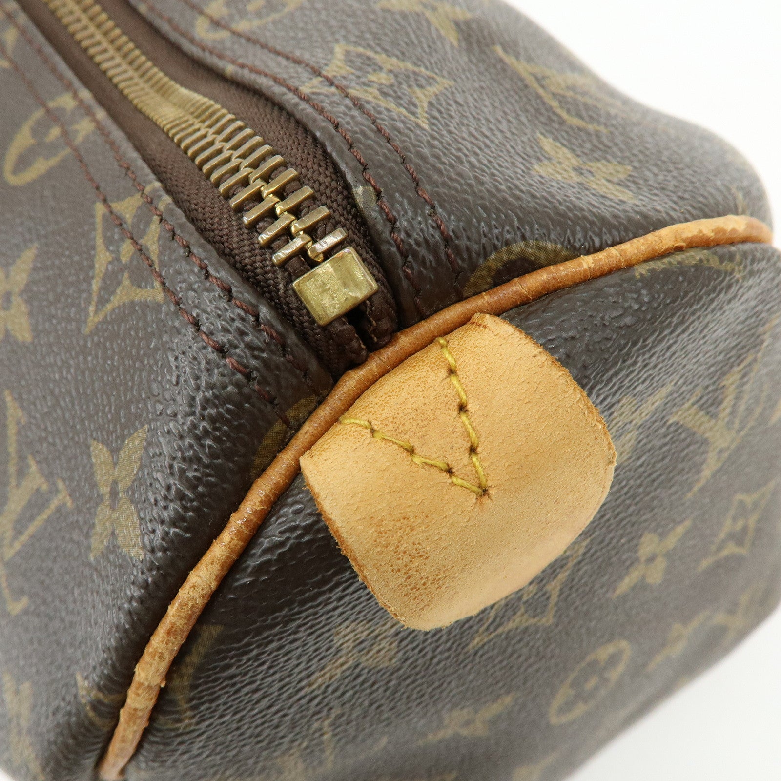 Louis Vuitton Monogram Keep All 45 Boston Bag Hand Bag Brown M41428