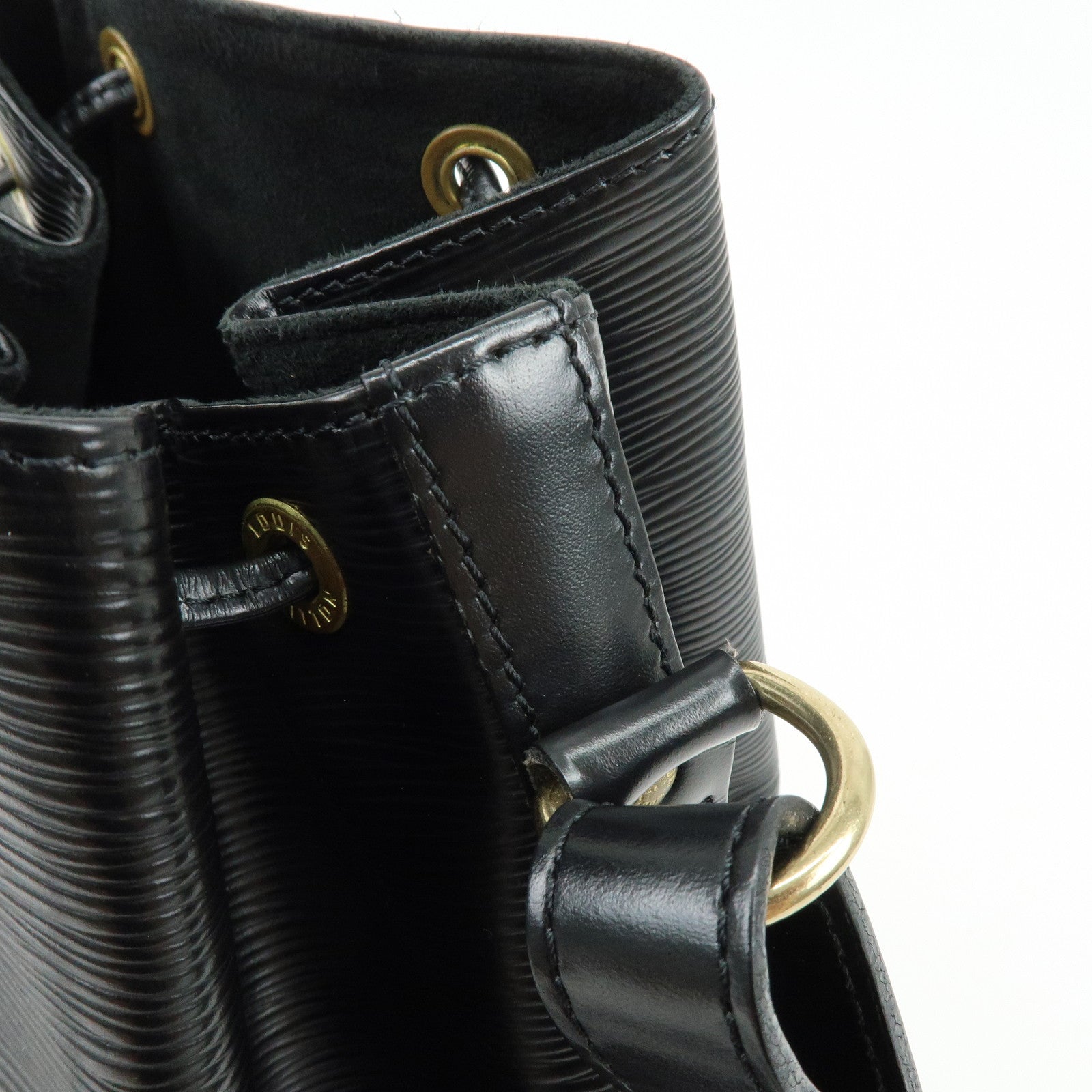 Louis Vuitton Epi Noe Leather Shoulder Bag Hand Bag Noir Black M59002
