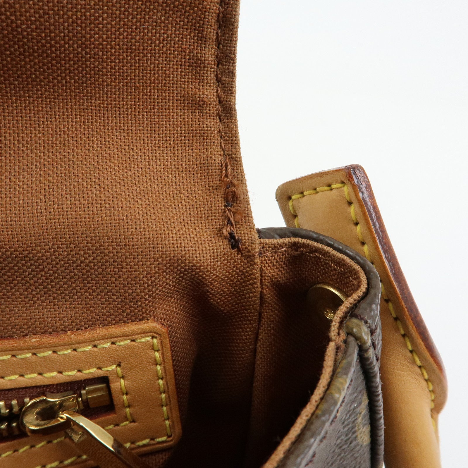 Louis Vuitton Monogram Mini Looping Shoulder Bag Brown M51147